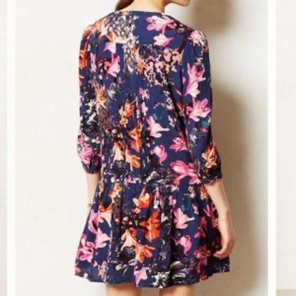 Anthrolopogie - Maeve - Caravane Floral Dress - Small - EUC - Picture 2 of 2